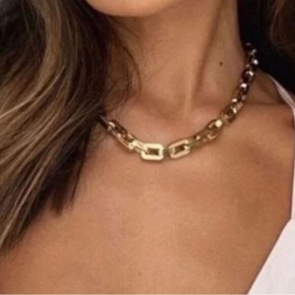 eddie borgo chain link necklace NWT - Picture 1 of 7
